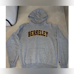 Cal champion hoodie with Embroidered lettering.